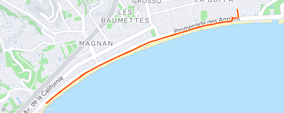 アクティビティ「I-run X Run’ix」の地図