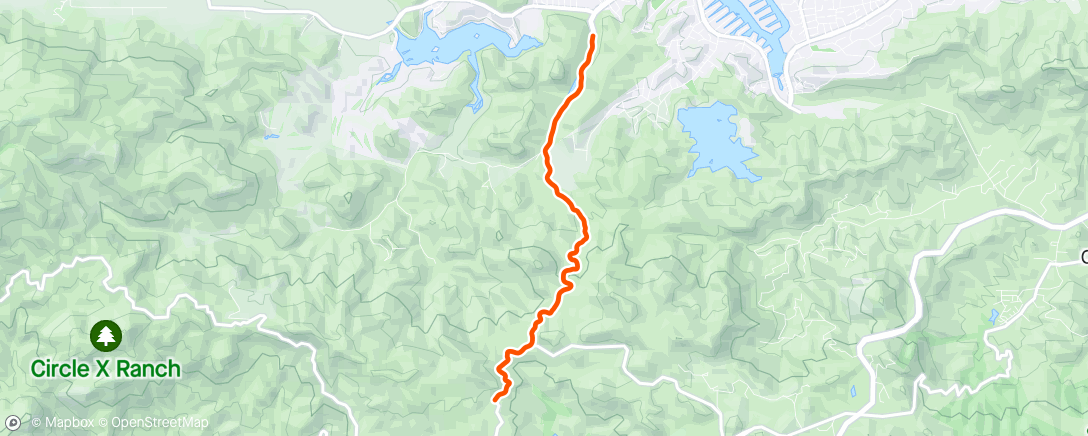 Map of the activity, FulGaz - Decker Road from Westlake, Thousand Osks, California, USA