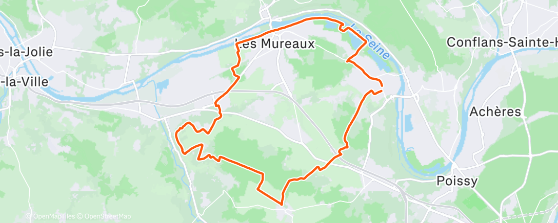 Map of the activity, Sortie SPADS