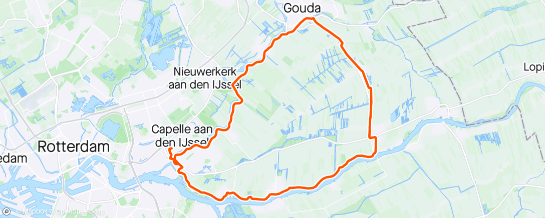 Map of the activity, ⚪️ Herstelweekje: rustig aan