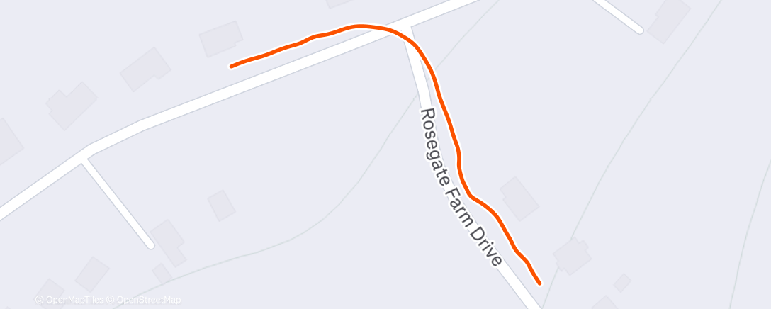 Map of the activity, Lunch Walk