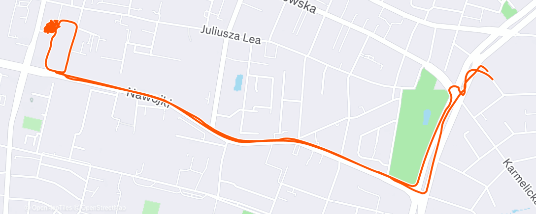 Карта физической активности (Morning Walk)