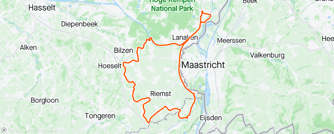 「Ochtendrit」活動的地圖