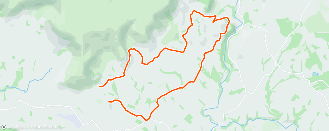 Mapa de la actividad, Morning Hike