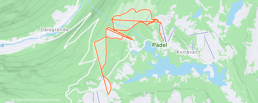 Map of the activity, God jul 🎅