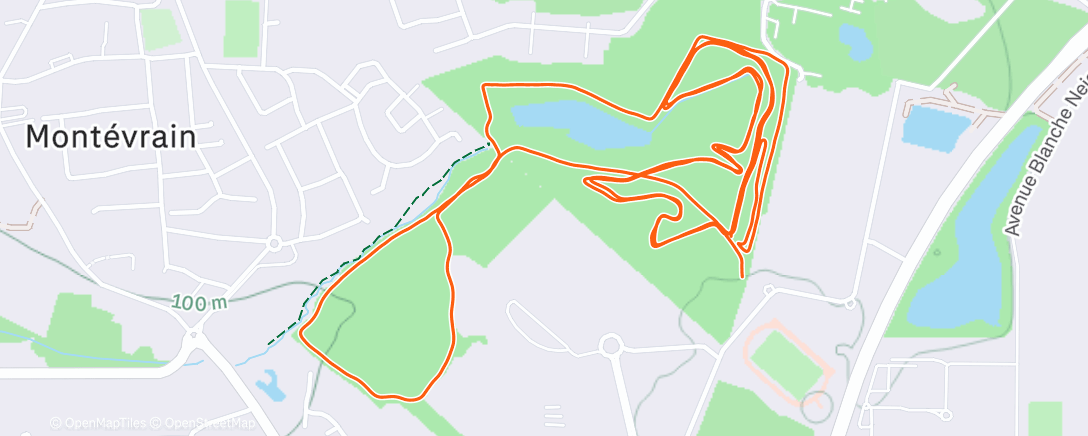 Map of the activity, Reco cross