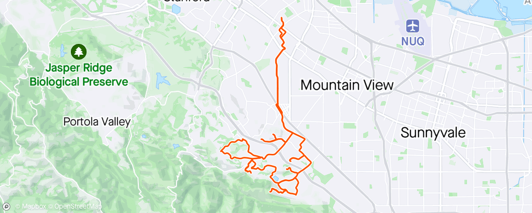 Map of the activity, egan rides again
