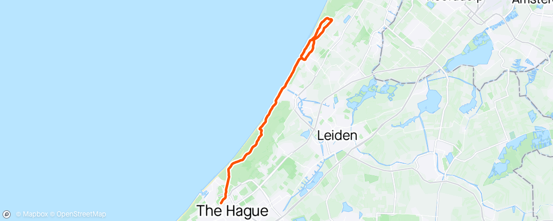 Map of the activity, Deserved a longer ride
