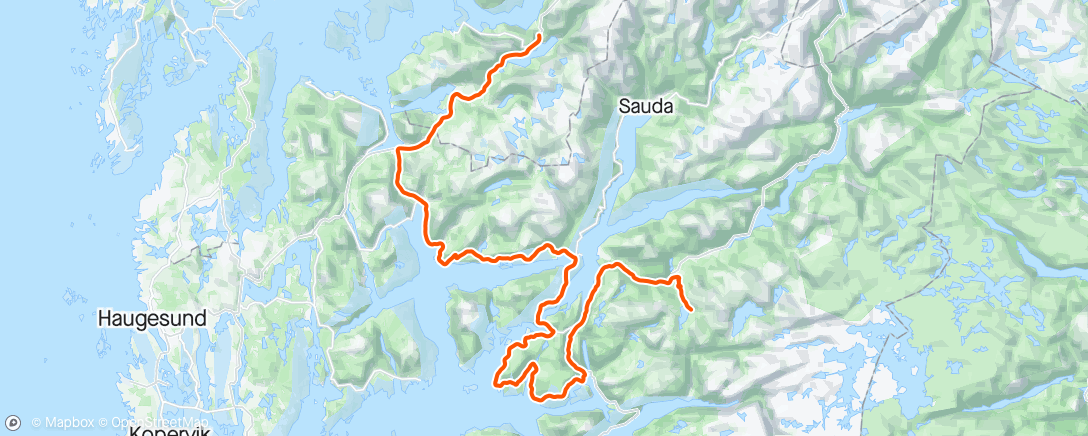 Map of the activity, Tour of Norway stage 2 🇳🇴 part 2