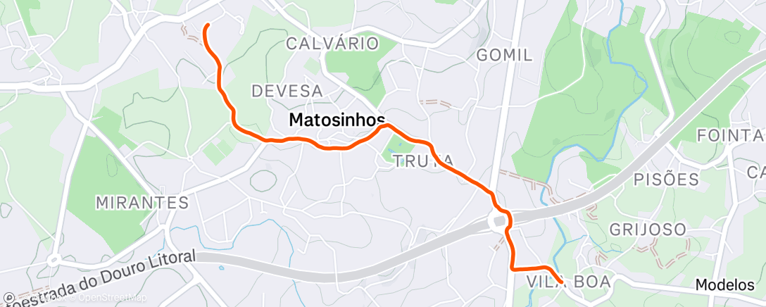 Map of the activity, Aquecimento 🎅 🎄