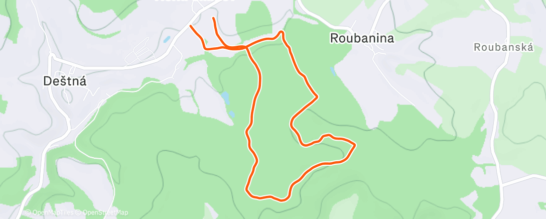 Map of the activity, Pes už radostí nadskakuje, když mě vidí