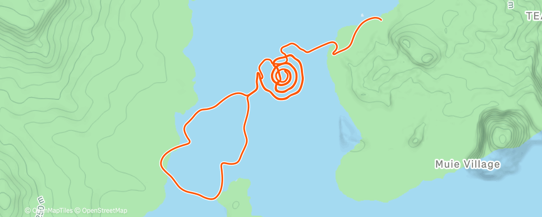 Map of the activity, Zwift - Loopin Lava in Watopia