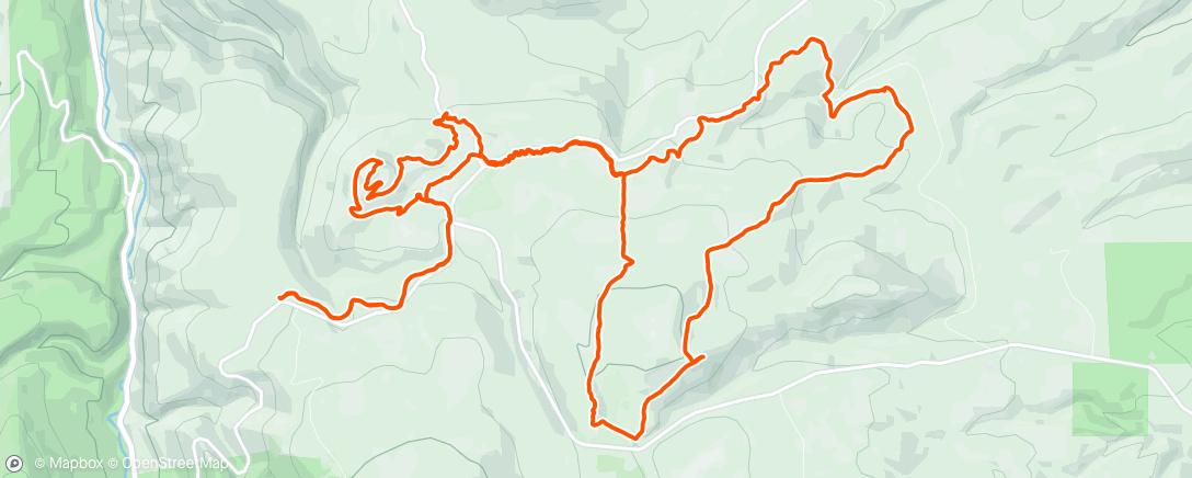 Mapa da atividade, 44 Trails w/T