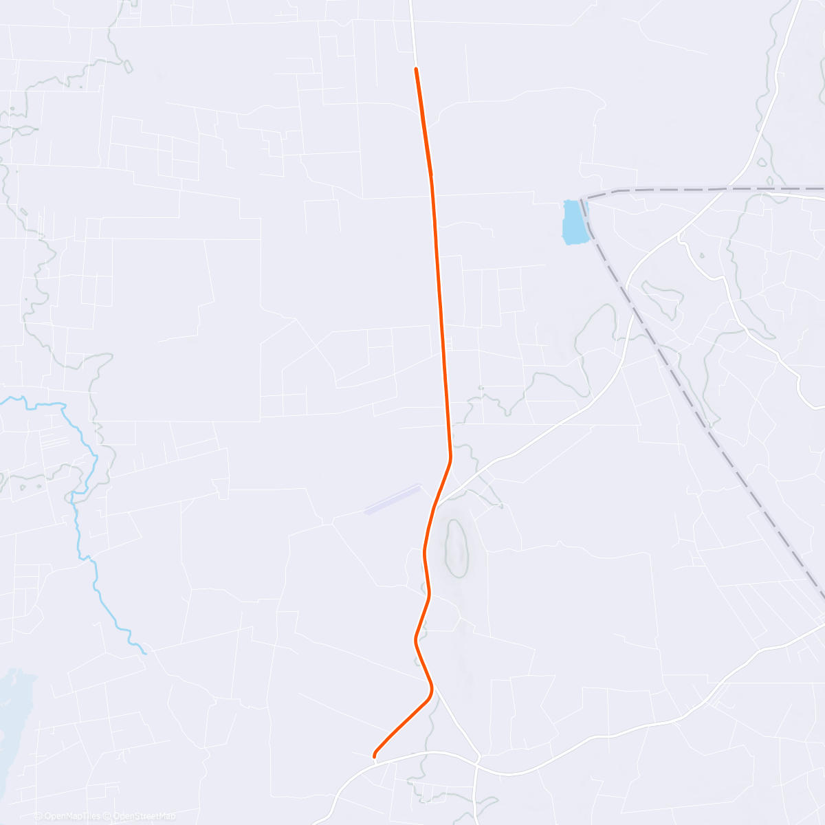 Map of the activity, 5- 10- 15- 10-5'