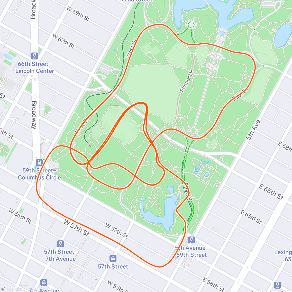 Map of the activity, Zwift разминка