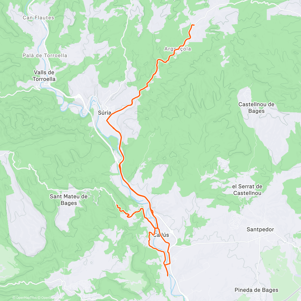 Map of the activity, ?