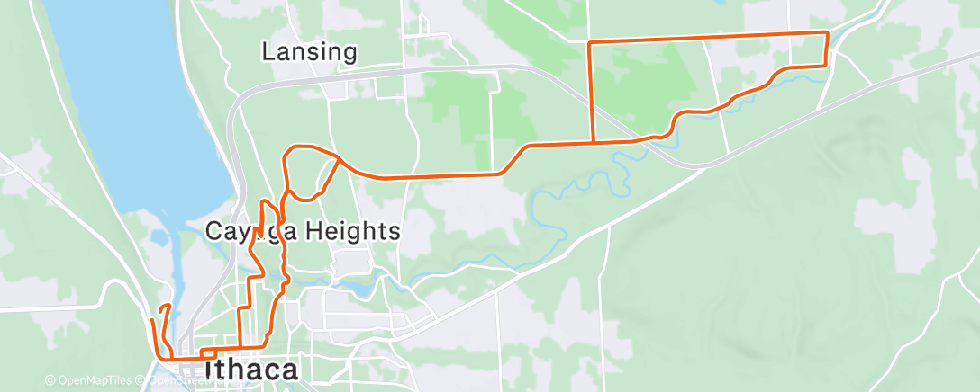 Map of the activity, Etna