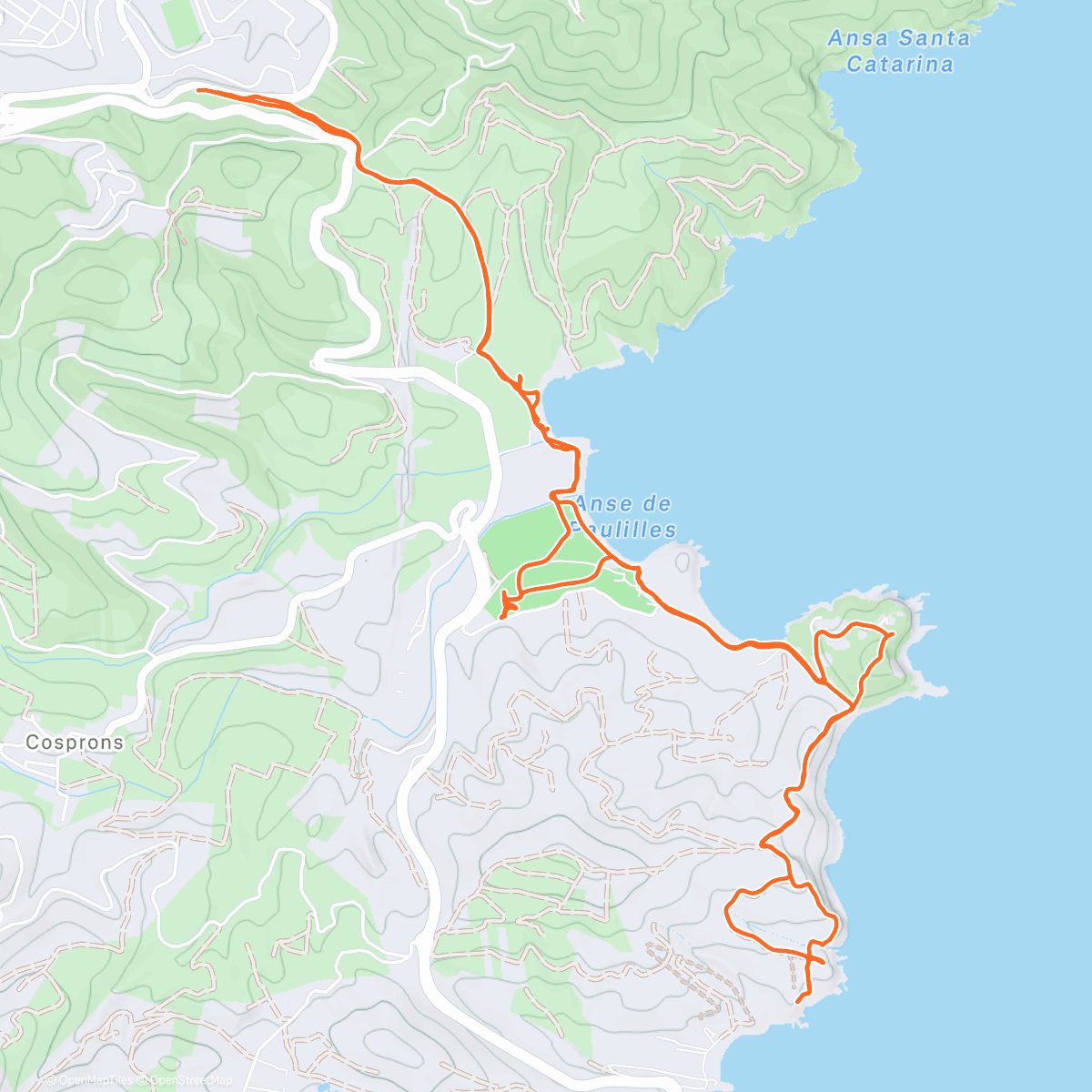 Map of the activity, Rando sentier littoral , plaisir des yeux  avant 2026😍