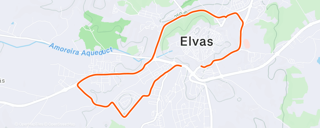 Map of the activity, Voltinha da "Constança " ai que dor! -1min q fixe