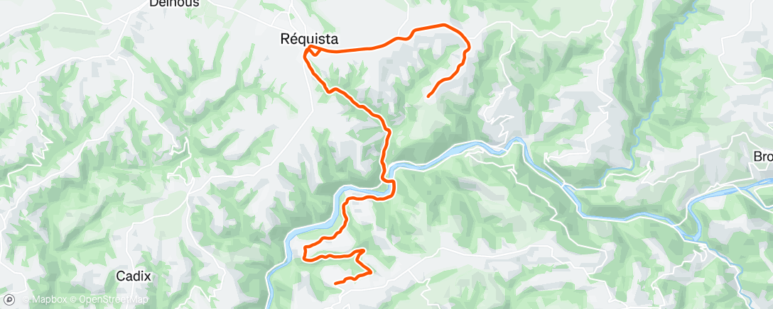 Carte de l'activité