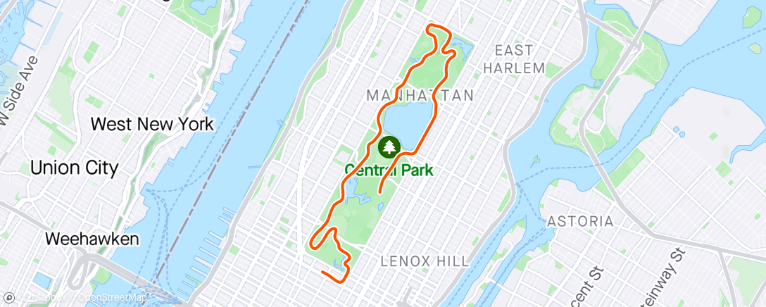 Map of the activity, Zwift - Renewal in New York
