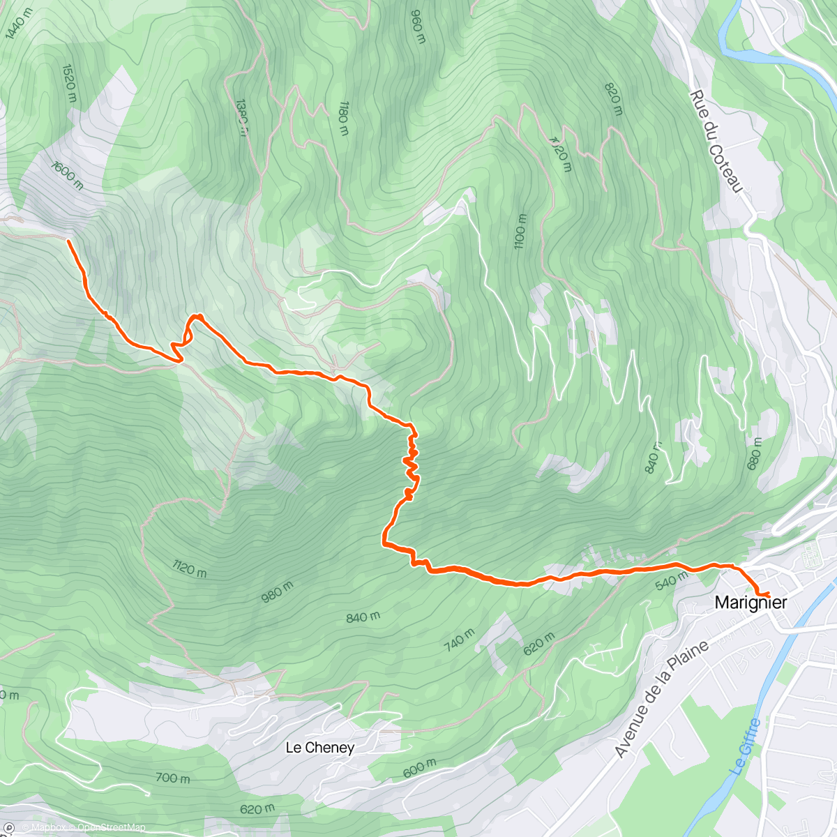 Map of the activity, Verticale du Môle avec un peu de boue 😅