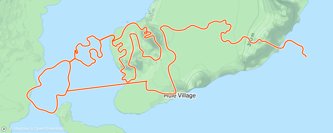 Map of the activity, Zwift - Triple Twist in Watopia