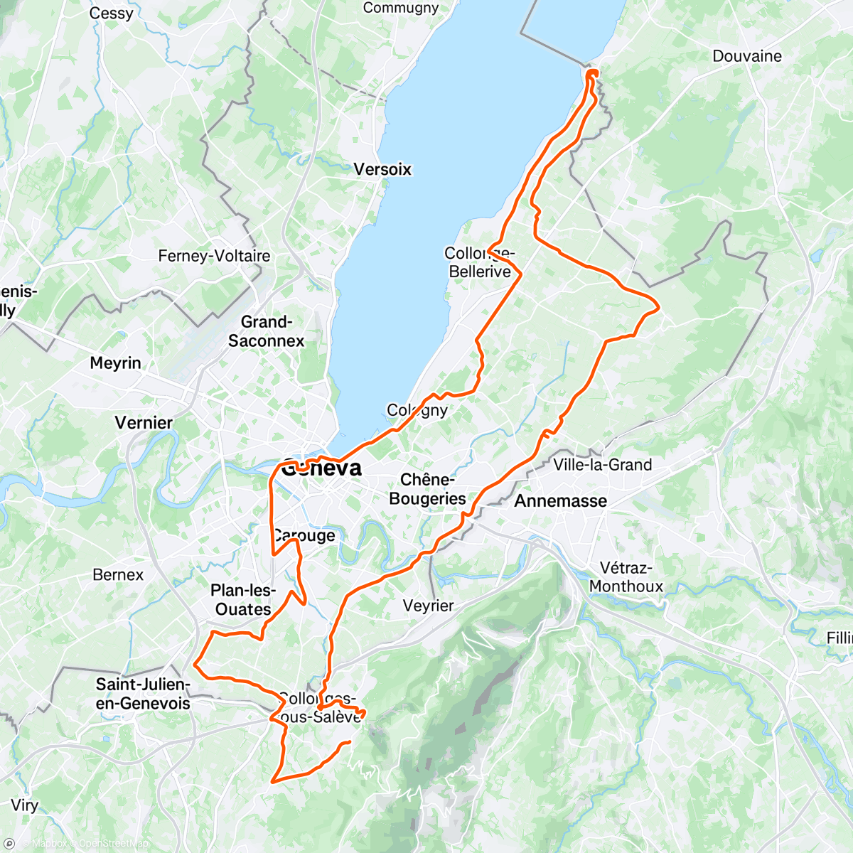 Map of the activity, Avec la belle équipe 😍