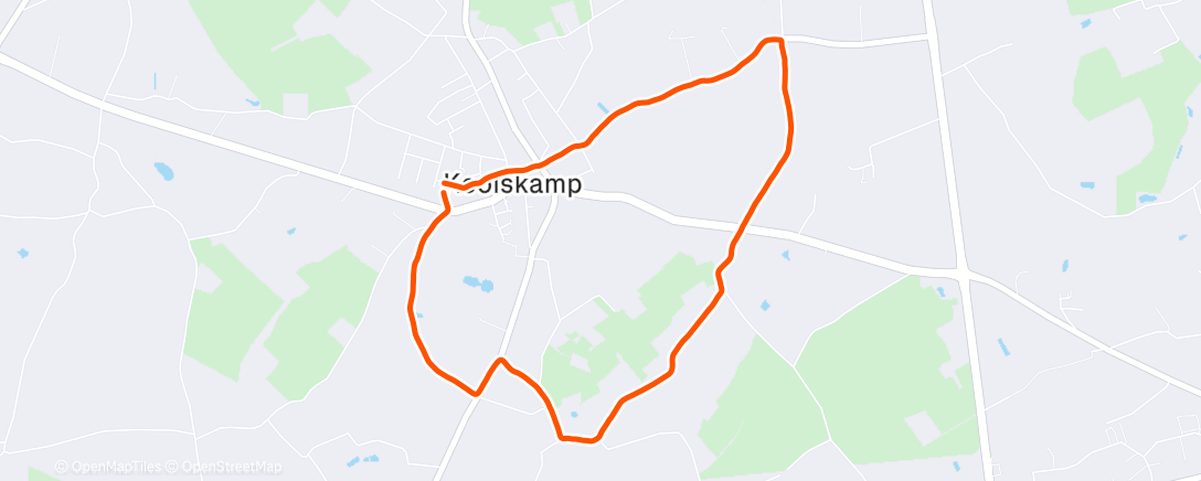 Map of the activity, Post festiviteiten