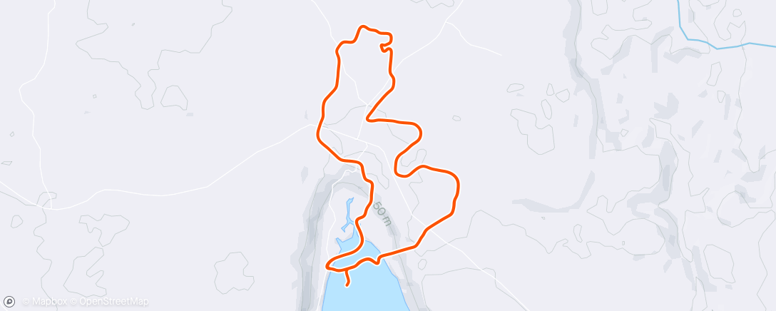 Map of the activity, Zwift - Group Ride: BMTR Short Adventure (C) on Electric Loop in Makuri Islands