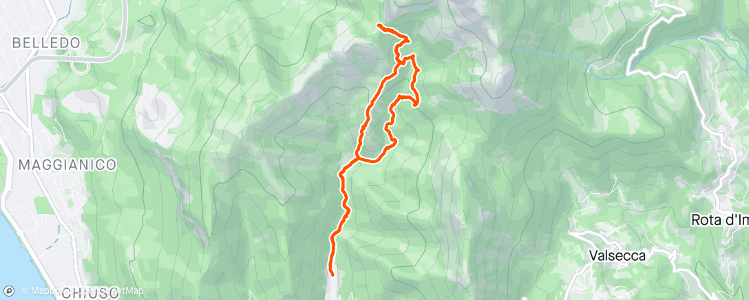 Map of the activity, Erve - Resegone rifugio Alpinisti Monzesi - Passo del Fo`- Sorgente San Carlo 🤩