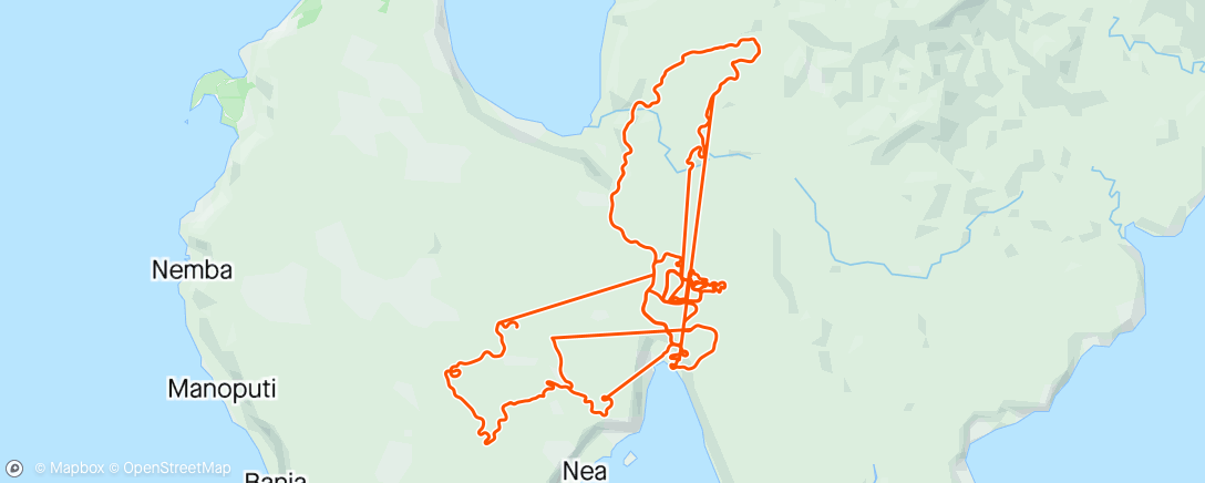 Map of the activity, Zwift - Pacer Group Ride: D, C, & B, 10kms in   each & 10 kms warm down.
