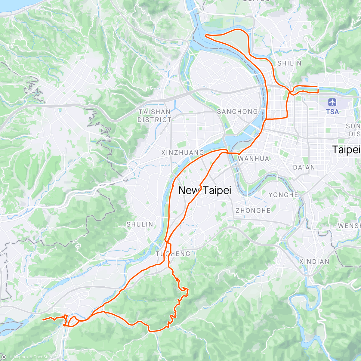 Karte der Aktivität „D28-三峽鳶山”
