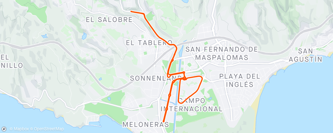 Map of the activity, Birthday ride 🥳
