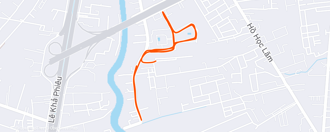 Карта физической активности (Morning Run)