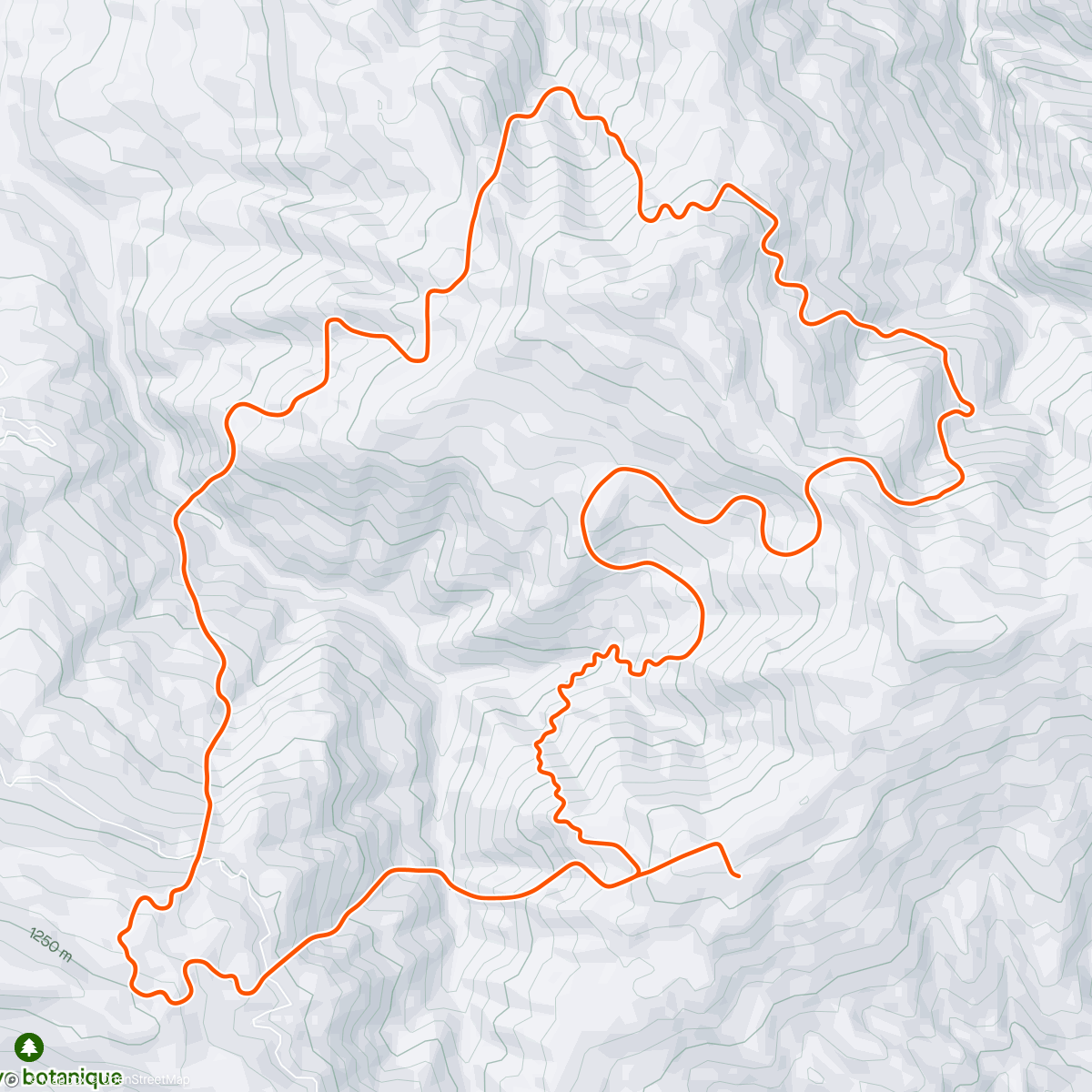 Carte de l'activité Zwift - Group Ride: Infinity – Friday Fun (D) on R.G.V. in France