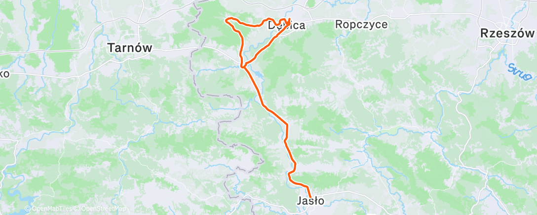 Карта физической активности (Szklanka na drodze, przebita opona tubless, wiatr i zimno 😅Czyli fajny udany dzień dla szosowca 😜😜)