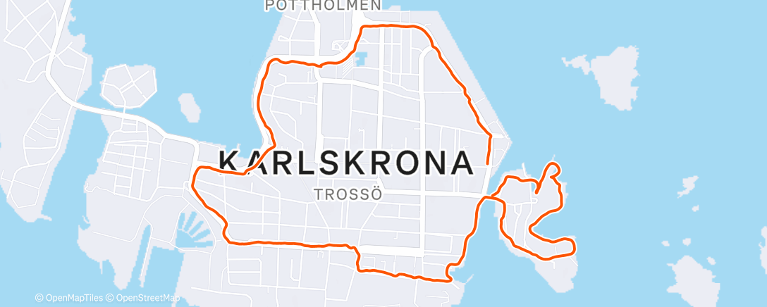 Map of the activity, Kvällslunken