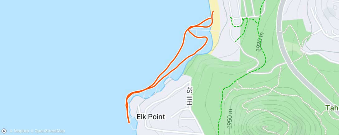 Map of the activity, A short Isle SUP 🤘🏼😎🤙🏼