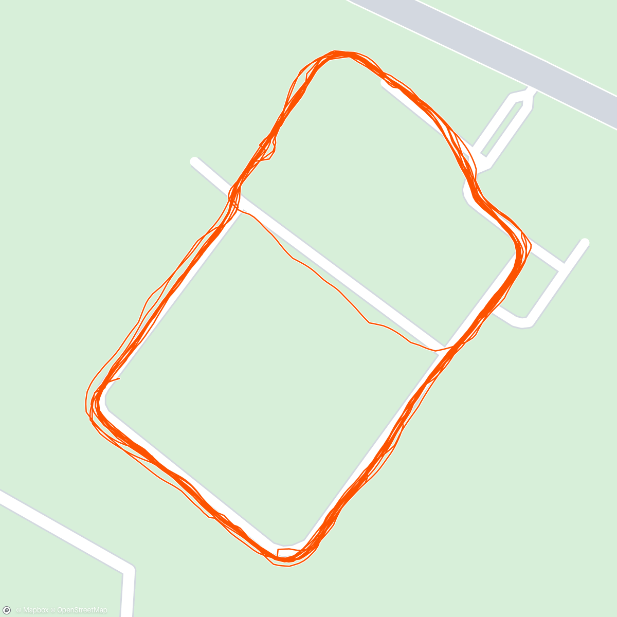 Mapa da atividade, Morning Run #May02