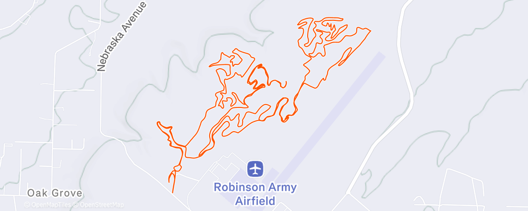 Map of the activity, Camp Ride in the sunshine! Wonderful!