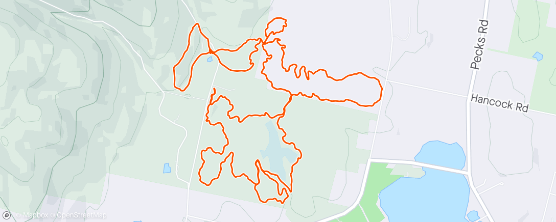 Kaart van de activiteit “Lunch Mountain Bike Ride”