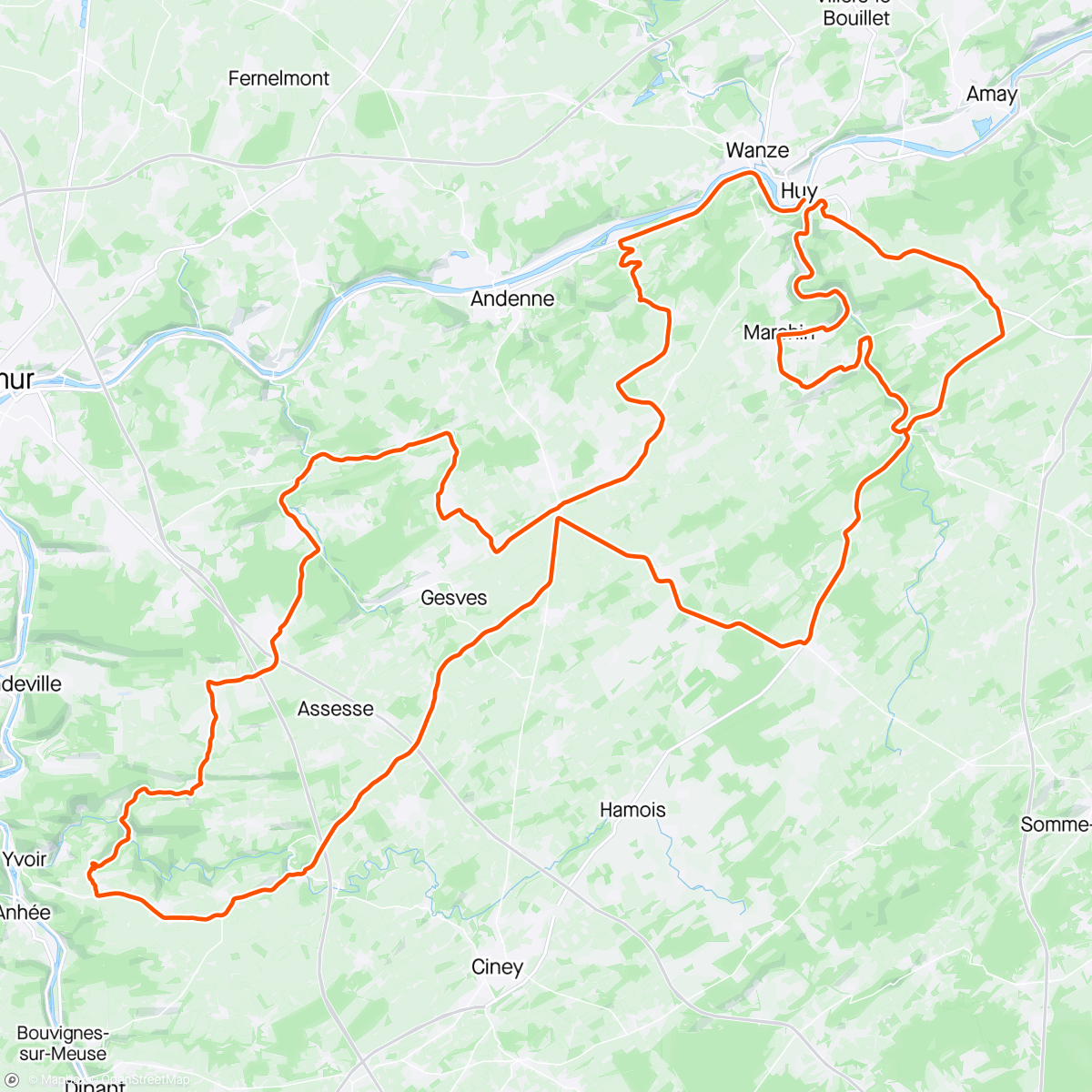 Map of the activity, Flèche Wallonne : no words!!! Finally 😍😍😍🥇🥇