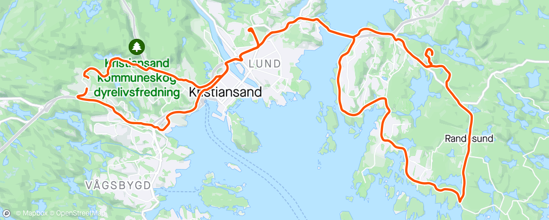 Map of the activity, KRSTRi Bakkedrag 6xBeinestadkneika
