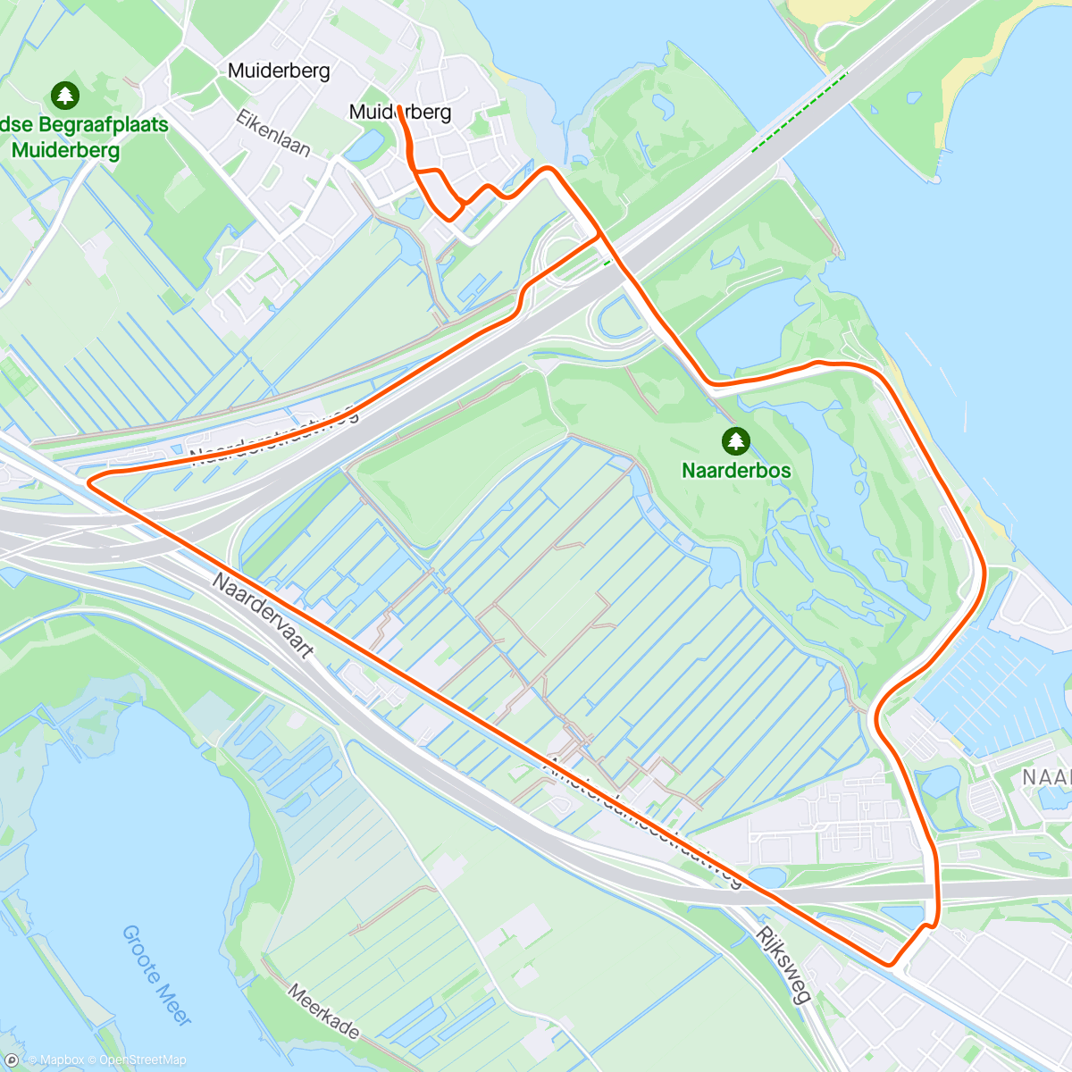 Map of the activity, Tommie Testdrive