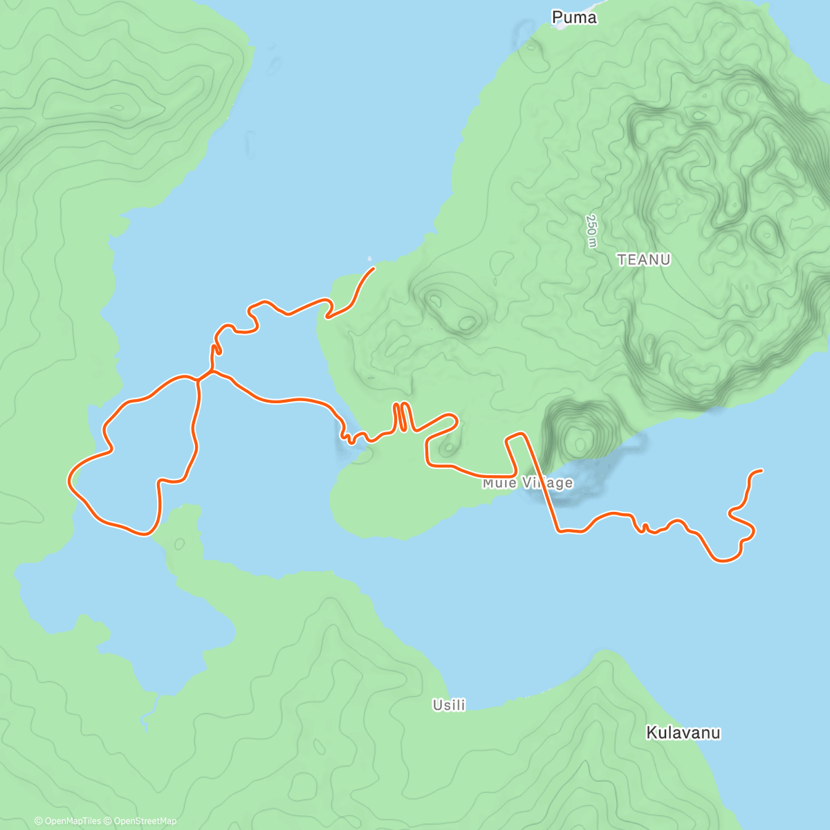 Map of the activity, Zwift - Waisted 8 in Watopia