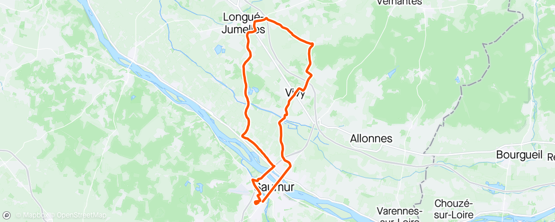 Map of the activity, Glacial pouh