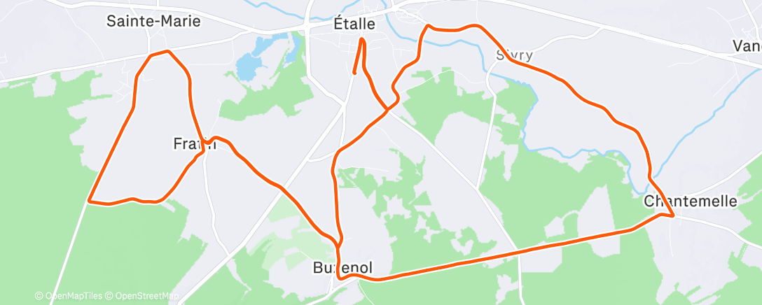 Map of the activity, Z1