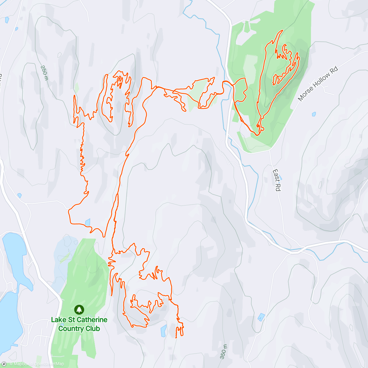 Map of the activity, Absolutely beautiful. Trails are perfect, weather is perfect. Wow.
