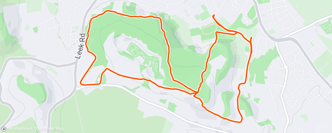 Map of the activity, First snowy run of the season ❄️🥳